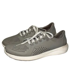 LiteRide Pacer by Crocs Waterproof Women’s Size 11 Gray Lightweight Breathable